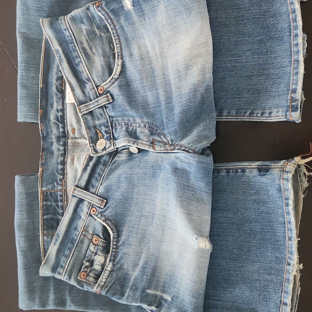 Lucky Brand Dream Jean Women's Blue Distressed Jeans